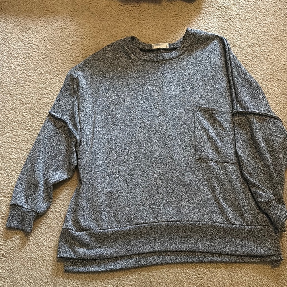 Cozy Gray Sweater